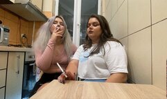 Me and my girl smoking and thinking about your fantasies