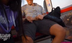 Rae Lil Black POV BlowJob in Public