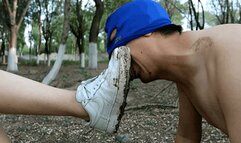 Humble slave lick the dirty soles of Mera s shoes YCML23051304