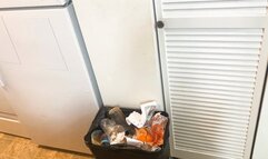 Giantess Crashes Tiny human Party in her Trash 1080 smaller