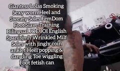 Mkv On the floor under my feet where you belong like a simp Under Mistress Giantess Smoking Sexy Sweaty Soles Smoking Milf Beta Boy Humiliation Foot Fetish Domination high heel Joi &amp; Toe Wiggling Wrinkled soles JOE