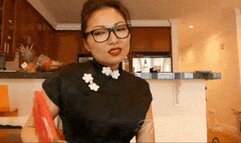 CEI For Your Asian Stepmom - Taboo Masturbation Encouragement JOI Pantyhose Stockings