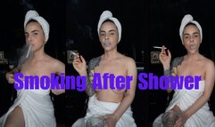Smoking After Shower 2