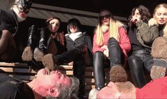THE FEMDOM WEEKEND - EXTREME muddy boots licking (CRAZY INSANE CLIP!)