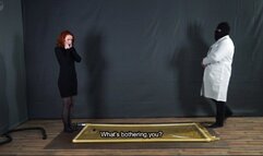 Treatment of depression with latex vacuum bed with vibration and myostimulation