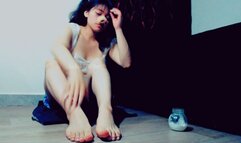 Softening foot cream.