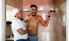 Young Latino Giovinco Upperbody Tickling