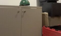 The lazy building site supervisor