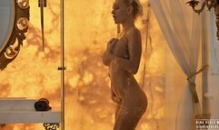 Nina Heels masturbating in shower