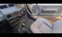 Freezing Cold in the Renault - Pumping in Pumps