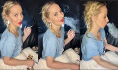 Lil Queen read a good smoky night story