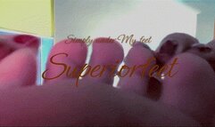 Simply under My feet