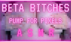 beta bitches pump for pixels! ASMR! (SD MP4)