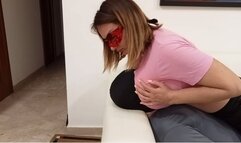 104) Breast smothering and reverse scissor - POV2 - PART 1