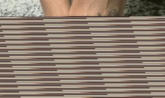 Kinky latenight footjob