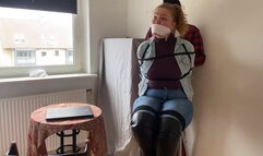 May: Bound & Gagged Co-Worker Video