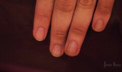 Clipping Dirty Fingernails Carelessly