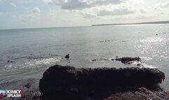 Wetsuit Swimmers Meet For Masturbating Fun