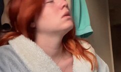 Aggressive sneezing, nose tickling and rubbing