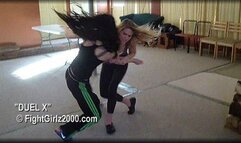 "DUEL X" - starring Malika