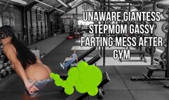 Unaware giantess stepmom farting workout - Lalo Cortez and Vanessa