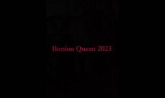 Bunions in high red heels