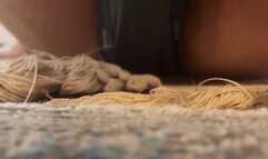 Giantess Cassie - Little Bug Watching Me Stretch Part 1 (Giant Voice)