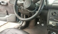 Miaisbeth sexy cranking on flip flops and barefoot