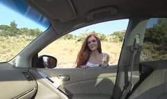 Hitchhiker fucked Pissed on the Road