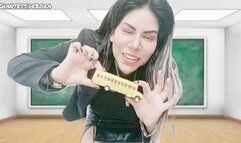 Giantess and micro School bus