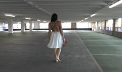 Ang gets black soles in multi story car park