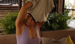 Nude model travel - behind the scenes