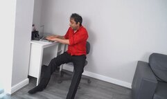 Talking My Self Into A Job With An Anal Creampie