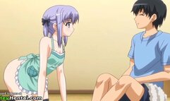 Lovable college girl enjoys oral sex