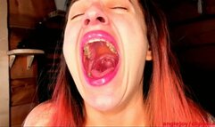 Redhead never stop yawning wmv