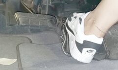 Cory's New Nike 270 React Sneakers (Behind View) Flooring & Peelouts