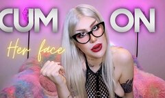 Cum on her face 720p