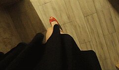 My long sexy legs on red shoes! MP4