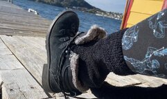 Boot Remival by the Oceanside