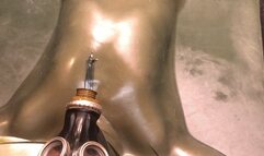 Alone, secured, waiting