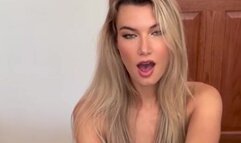 Sabrina Vaz Nude Sucking Glass Dildo PPV Video Leaked