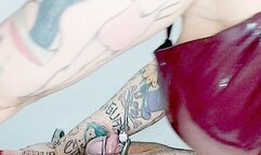 EXTREME TEASE FOR CHASTE SLAVE WITH RUINED ORGASM