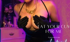 Eat your cum for me, if you want to be my boyfriend 1080p mp4