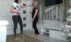 catfight hair pulling fight HPp