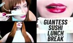 Giantess Sushi Lunch Break (SD - MP4)