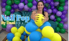 Nail Art Carnage: Dani's Balloon Column Popping Extravaganza