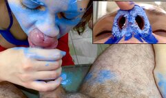 Delicious Nose Job: You Cum Because of My Painted Nose