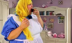 Alice in Blubber Land - Facestuffing / Fattening / Clothes Destruction