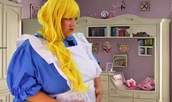 Alice in Blubber Land - Overeating / Fattening / Clothes Destruction