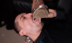 Boots and shoes worship with my mature friend Nicolle